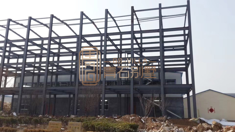 Heavy steel construction