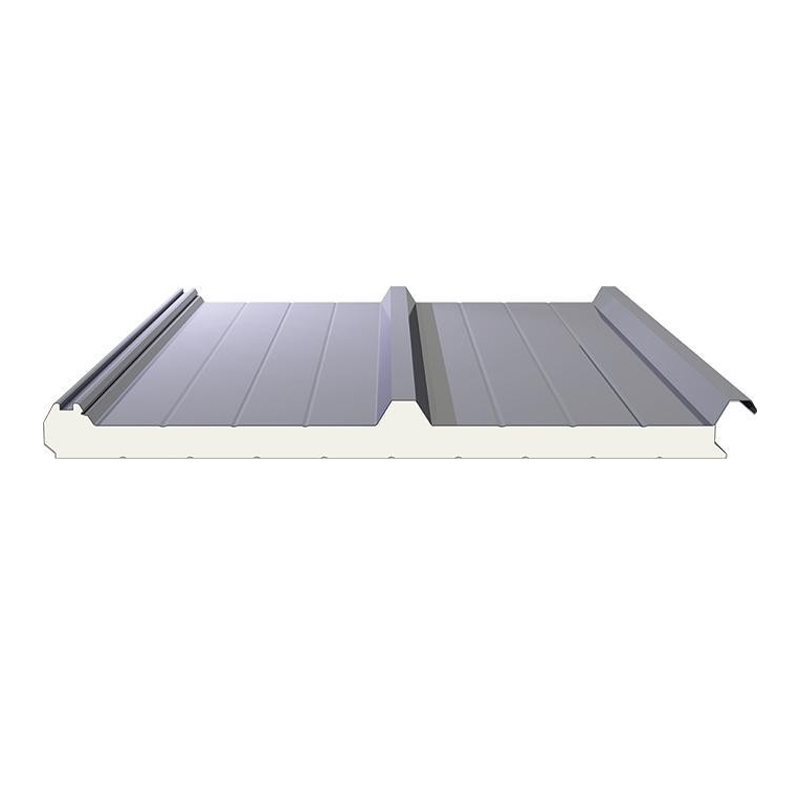 Roof panel system ---Concealed nail roof panel